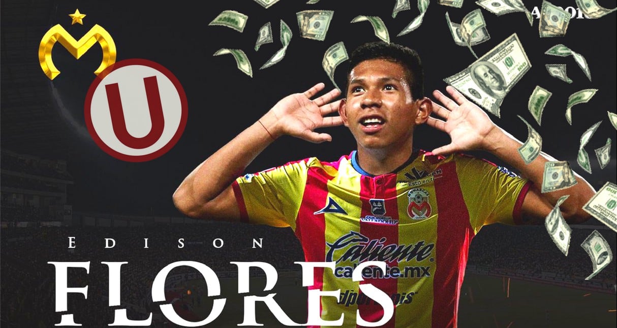 Edison Flores dejaría dinero importante a la 'U' con su transferencia a Monarcas Morelia
