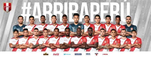Así lucen los jugadores de la Selección Peruana con la nueva camiseta. (Foto: Selección Peruana)