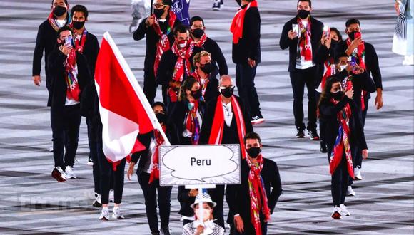 Perú desfiló en la ceremonia de los juegos Olímpicos (Foto: Andina)