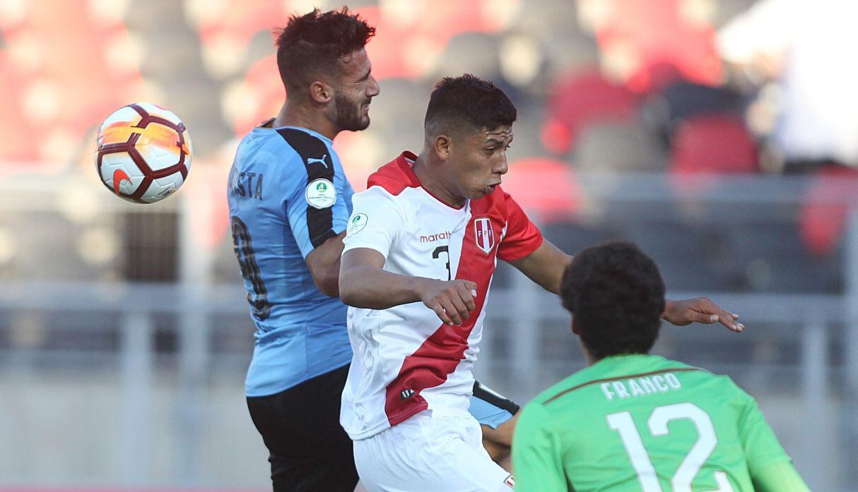 Perú vs Uruguay, por el Sudamericano Sub 20 en Chile