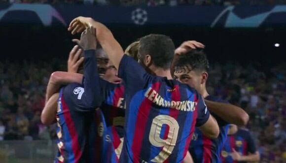 Los goles de Lewandowski en Barcelona vs. Plzen en Champions League. (Foto: ESPN)