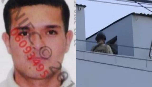 Policías SUAT matan a sujeto que abrió fuego al interior de la vivienda que alquilaba. Foto: Composición con capturas de América Noticias