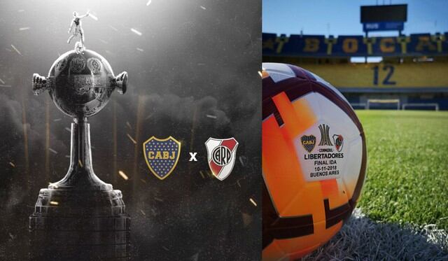 Boca Juniors vs River Plate: Así luce la pelota de la final de la Copa Libertadores