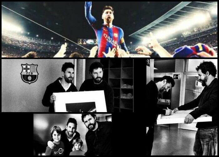 Lionel Messi reconoció a mexicano que captó foto histórica de la remontada al PSG