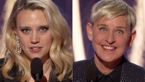 Kate McKinnon le dedica conmover discurso a Ellen DeGeneres  (Foto: Twitter)