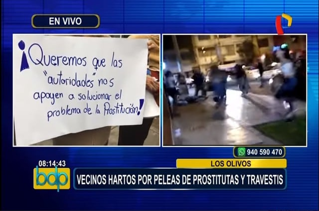Venezolanas y colombianas toman parque para ejercer la prostitución