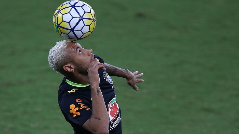 Neymar estrella hasta el las prácticas.