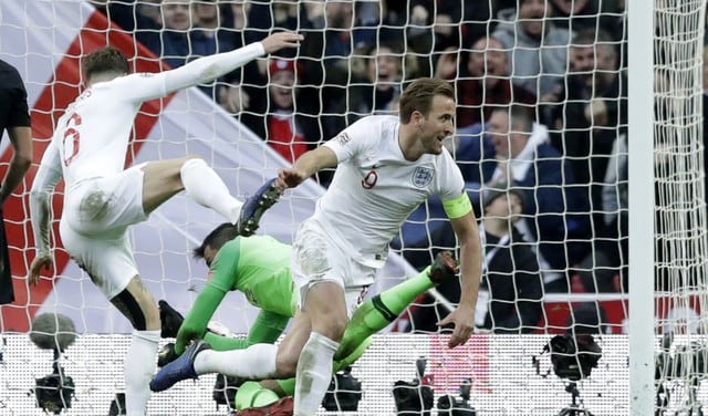 Inglaterra vs Croacia: Gol de Harry Kane