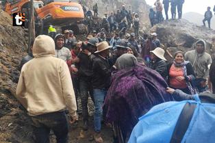 La Libertad: Rescatan a seis mineros atrapados en derrumbe en mina de carbón 