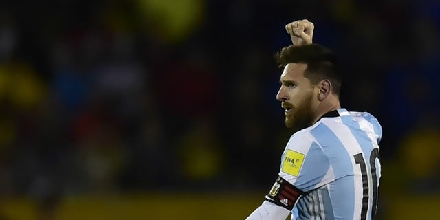 Argentina le gana 3-1 a Ecuador.