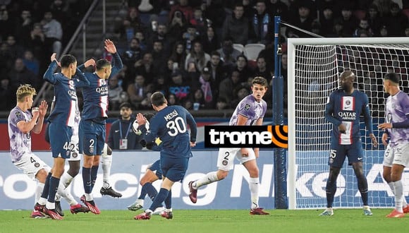Lionel Messi fue el hombre clave del PSG en el partido frente al Toulouse. (Foto: Agencia)