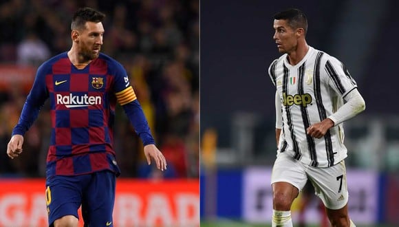La programación para los partidos que enfrentarán a Leo Messi y Cristiano Ronaldo en la Champions League. (Foto: AFP)