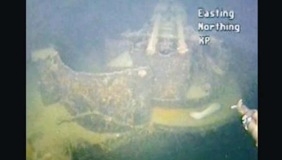 El Karlsruhe fue hundido por un submarino británico en 1940 y sus restos no se habían visto hasta ahora. (Foto: Known Unknowns / YouTube)