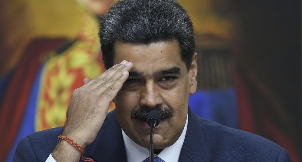 Maduro dice que Venezuela sufre “una invasión” de coronavirus desde Colombia. (Foto: Yuri CORTEZ / AFP).
