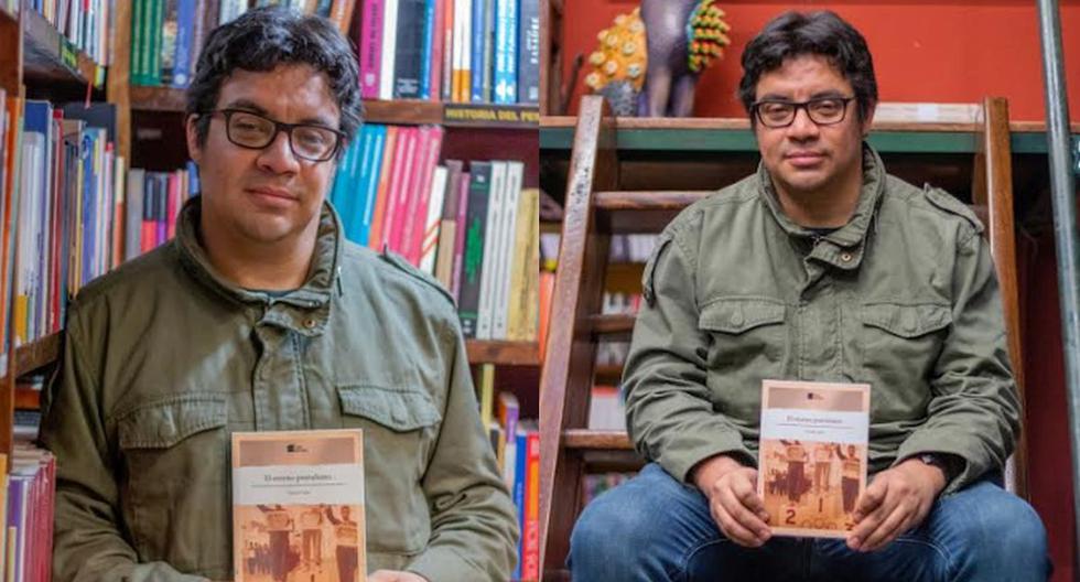 Víctor Liza ha escrito dos libros 'Pisa,pie derecho' y 'El último postulante'. (Foto: Martín Cojal)