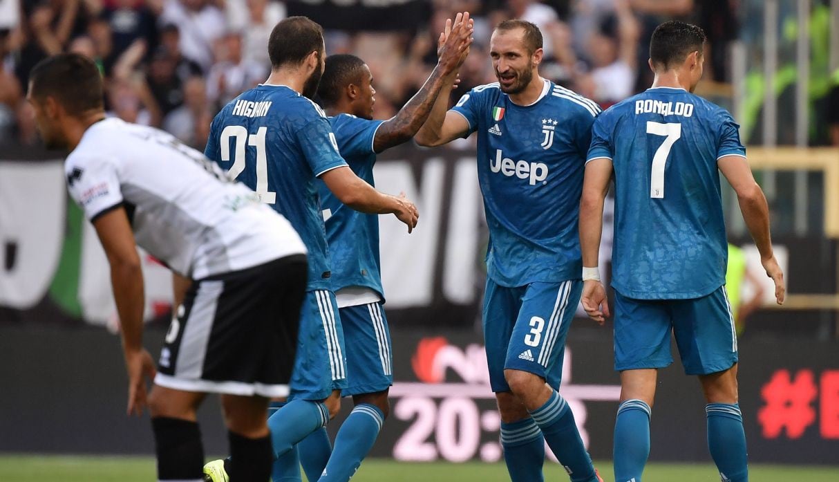 Juventus vs Parma, por fecha 1 de Liga Santander