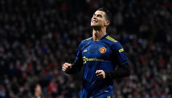 Cristiano Ronaldo no fue convocado para el Manchester United vs. Atlético Madrid. (Foto: AFP)