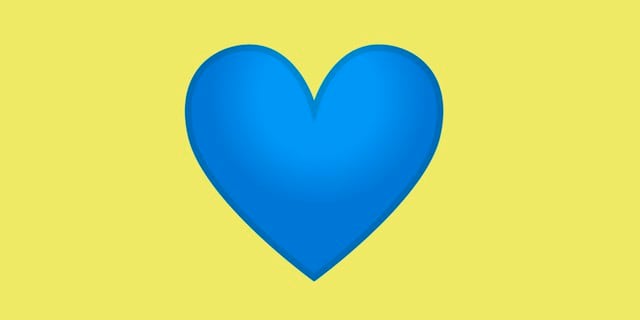 ¿Sabías el significado real del corazón azul de WhatsApp? Emojipedia te dice en qué situaciones enviarlo. (Foto: WhatsApp)