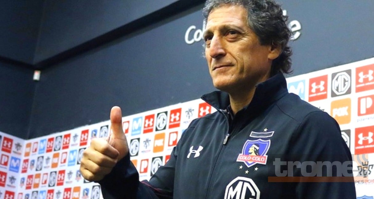 Mario Salas  fue presentado como nuevo entrenador de Colo Colo
