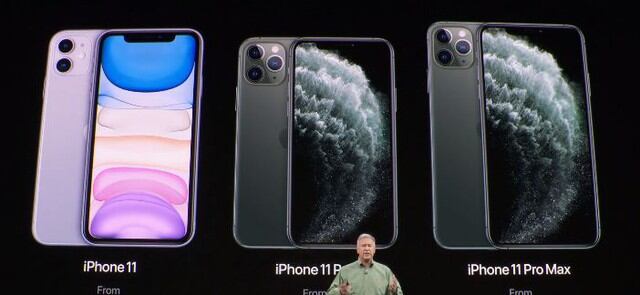 Apple presentó el iPhone 11, iPhone 11 Pro y iPhone Pro Max