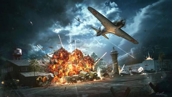El ataque a Pearl Harbor.