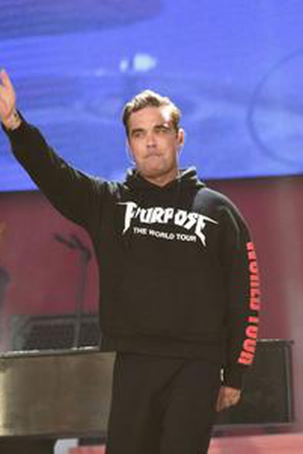 Robbie Williams en One Love Manchester (Foto: Reuters)