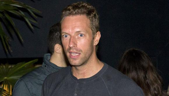 Chris Martin, intérprete de Coldplay, tiene dos hijos (Foto: AFP)