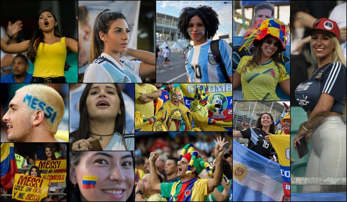 Argentina vs Colombia: Belleza, color y fiesta en el Arena Fonte Nova por la Copa América 2019
