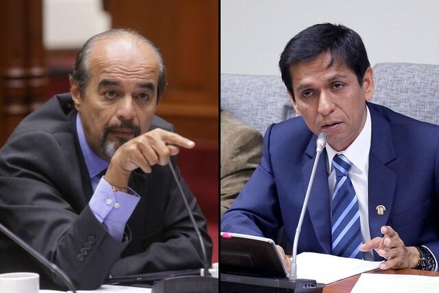 Mauricio Mulder y Jorge Meléndez fueron dos de los ponentes en el debate sobre el informe de Pedro Chávarry. (Foto: Congreso de la República)