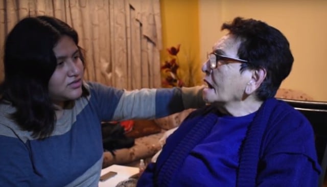 Zully Peña, nieta de 'La abuela Norma' y conocida 'youtuber', publicó un video donde da cuenta de esta declaración. (YouTube)