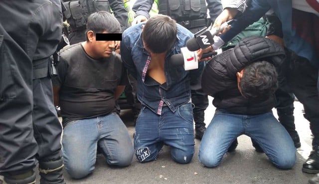 Frustran robo a tienda de equipos electrónicos y chapan a tres delincuentes. Foto: Municipalidad de San Isidro