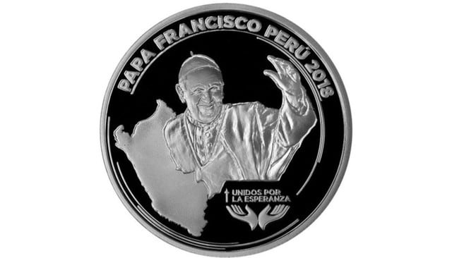 Papa Francisco en Perú: BCR lanza medalla de plata conmemorativa