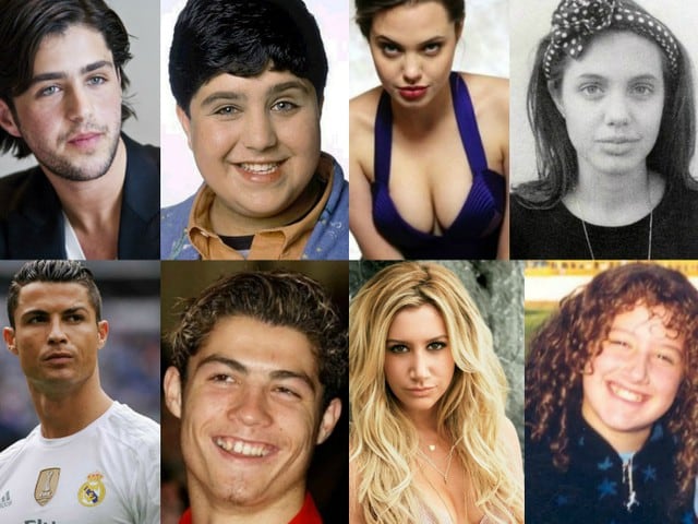 Estos son los cambios más impactantes de las celebridades durante su pubertad.