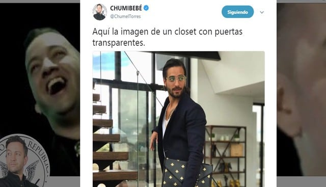 Cantante colombiano fue destruido en la redes sociales. Curiosa fotografía fue publicada por Maluma en su cuenta de Instagram.