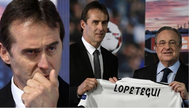 Julen Lopetegui fue presentado como entrenador del Real Madrid.