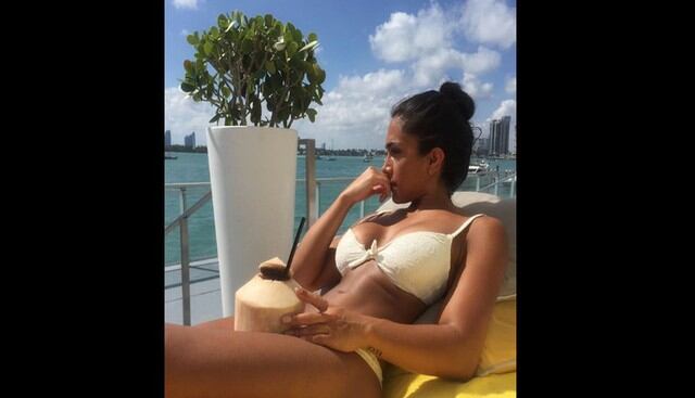 Vania Bludau muestra su 'cuerpazo' en las playas de Miami. (Fotos: Instagram)