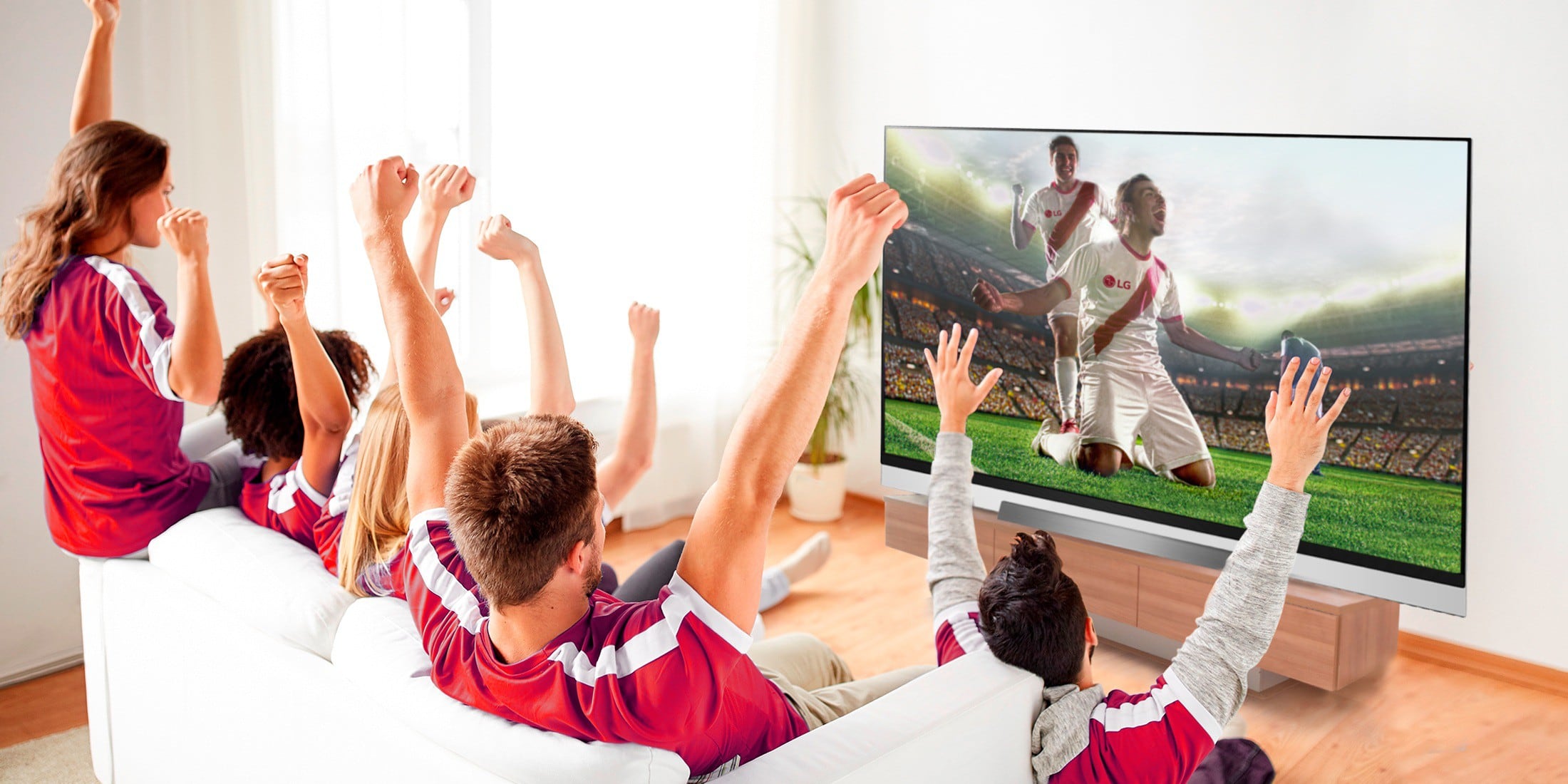 Aumenta la venta de televisores por el 'efecto Mundial'. (Foto: difusión).